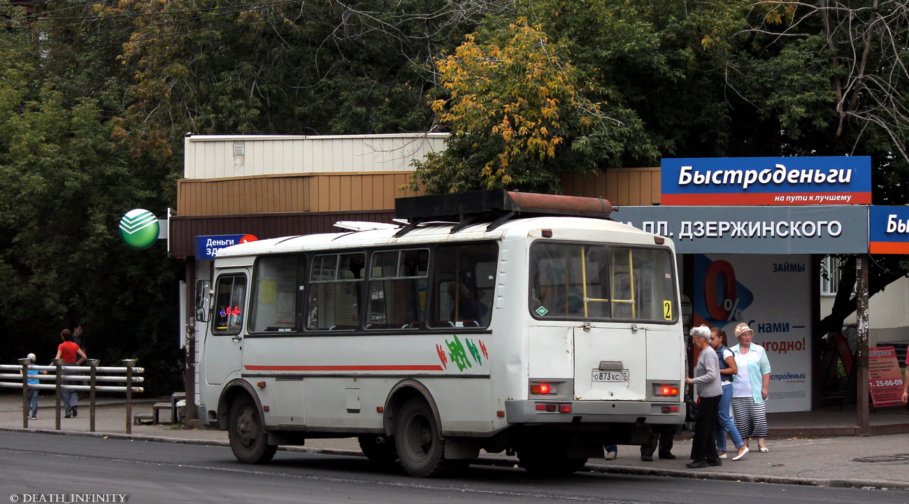 Томская область, ПАЗ-32054 № О 873 ХС 70