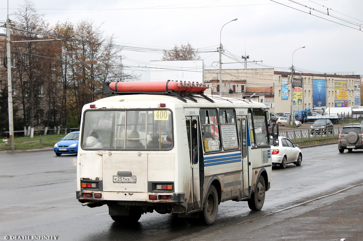 Томская область, ПАЗ-32054 № К 251 НХ 70