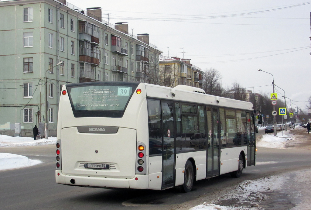 Вологодская область, Scania OmniLink II (Скания-Питер) № В 111 РО 35