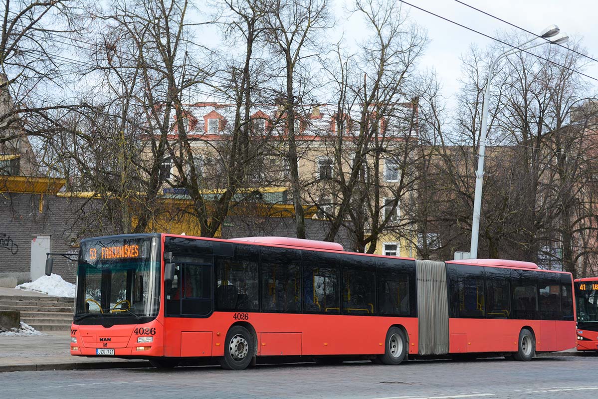 Lietuva, MAN A23 Lion's City GL NG313 Nr. 4026