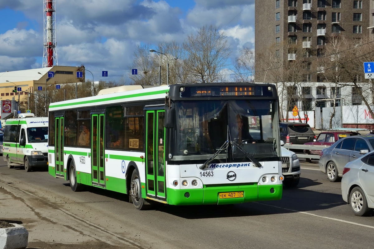 Moskau, LiAZ-5292.21 Nr. 14563