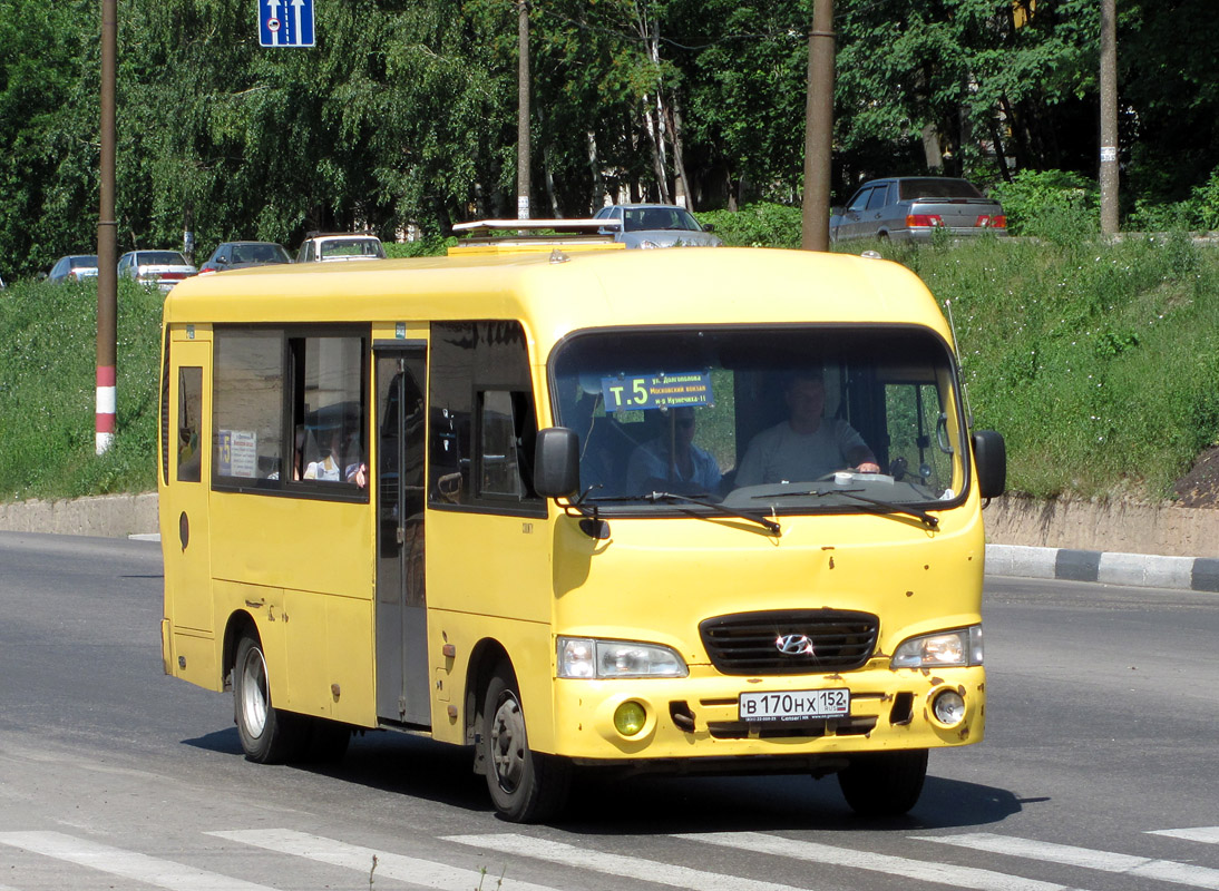 Нижегородская область, Hyundai County LWB C11 (ТагАЗ) № В 170 НХ 152