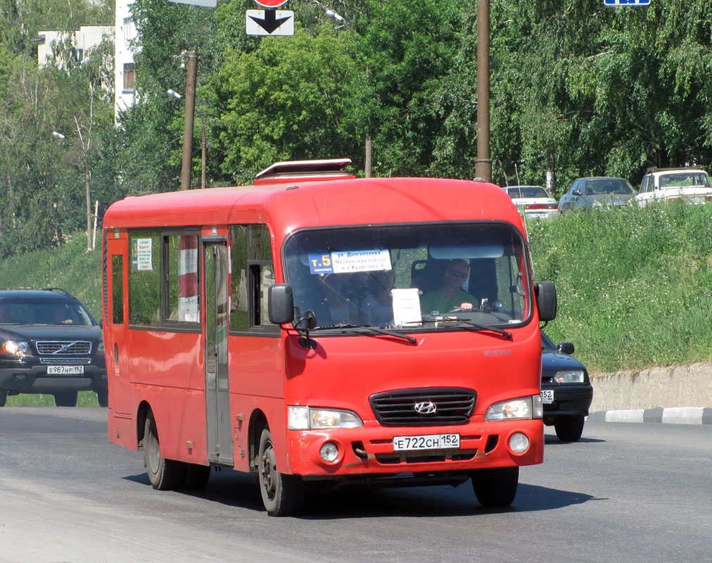 Нижегородская область, Hyundai County LWB C09 (ТагАЗ) № Е 722 СН 152