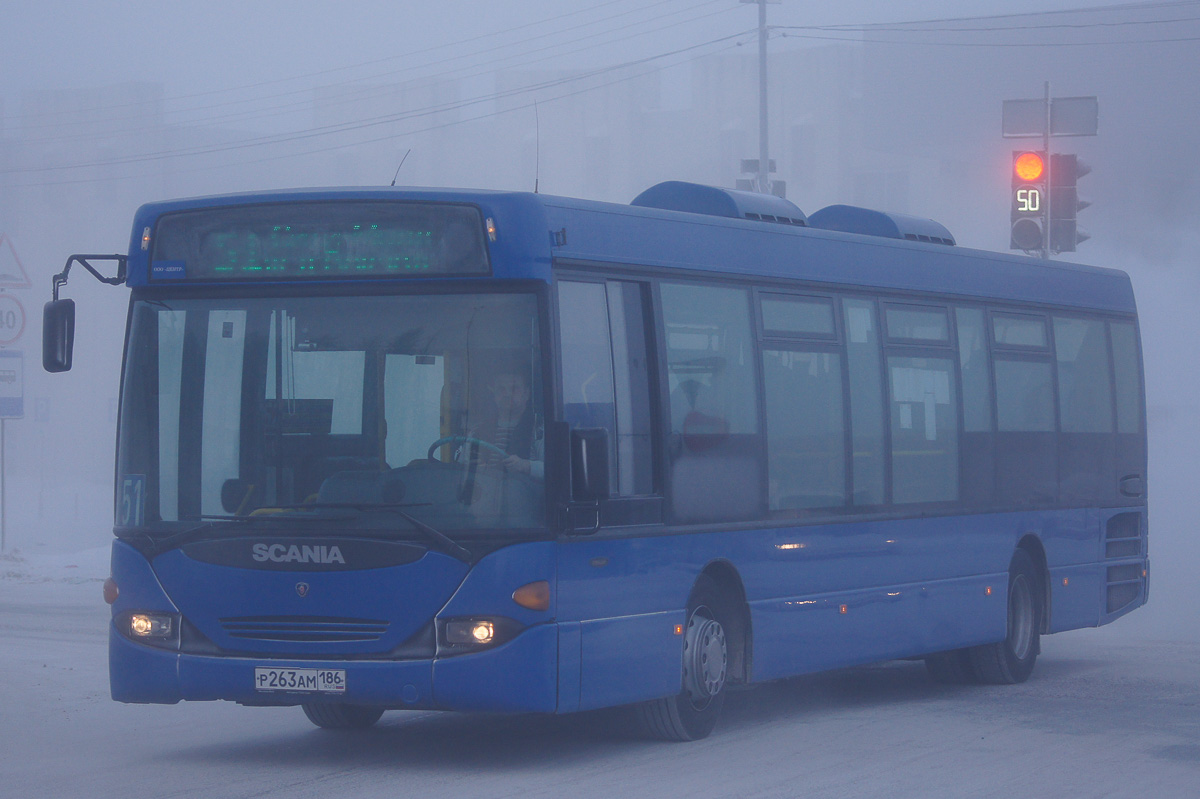 Ханты-Мансийский АО, Scania OmniLink I (Скания-Питер) № Р 263 АМ 186