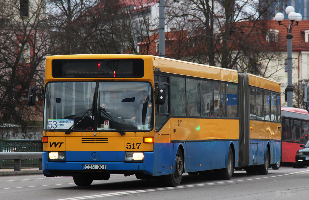 Литва, Mercedes-Benz O405G № 517