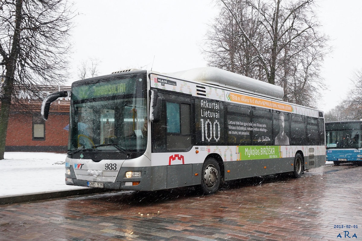 Литва, MAN A21 Lion's City NL273 CNG № 933