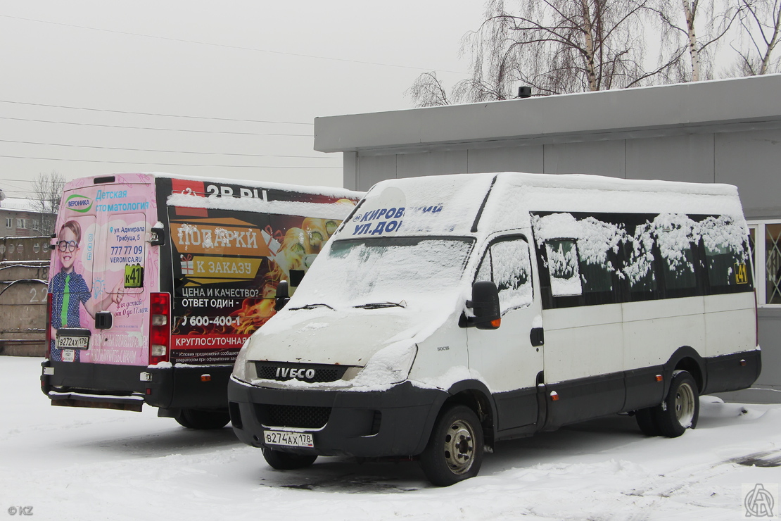 Санкт-Петербург, Нижегородец-2227UU (IVECO Daily) № В 274 АХ 178