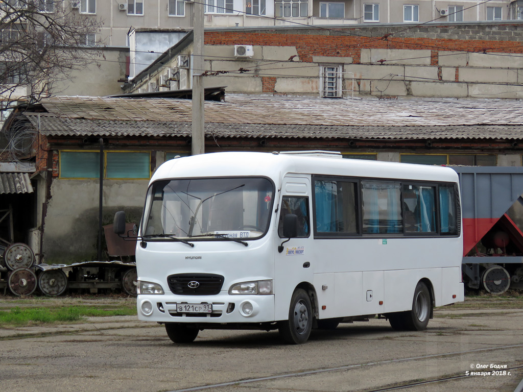 Краснодарский край, Hyundai County LWB C11 (ТагАЗ) № В 121 СР 93