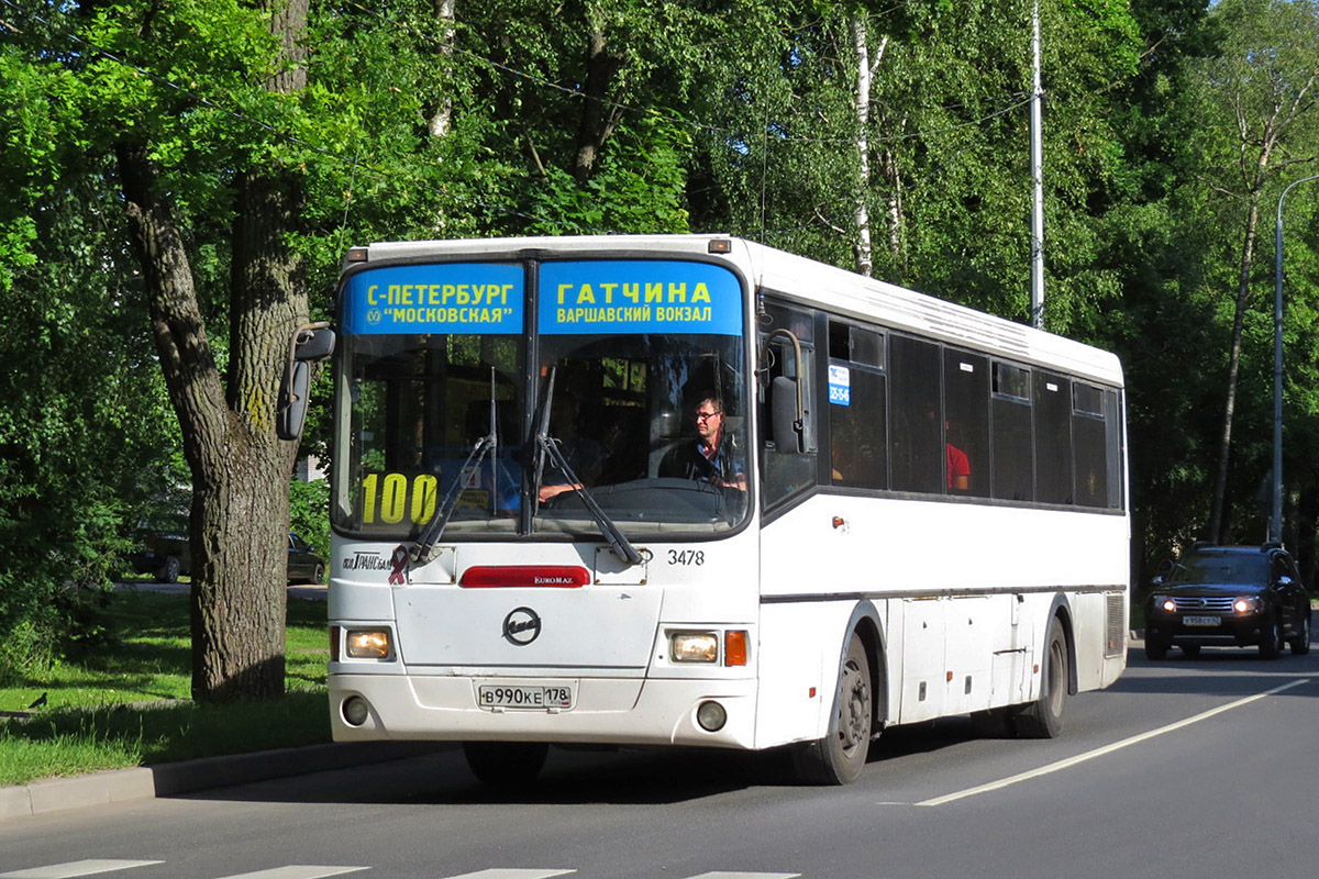 Ленинградская область, ЛиАЗ-5256.58 № 3478