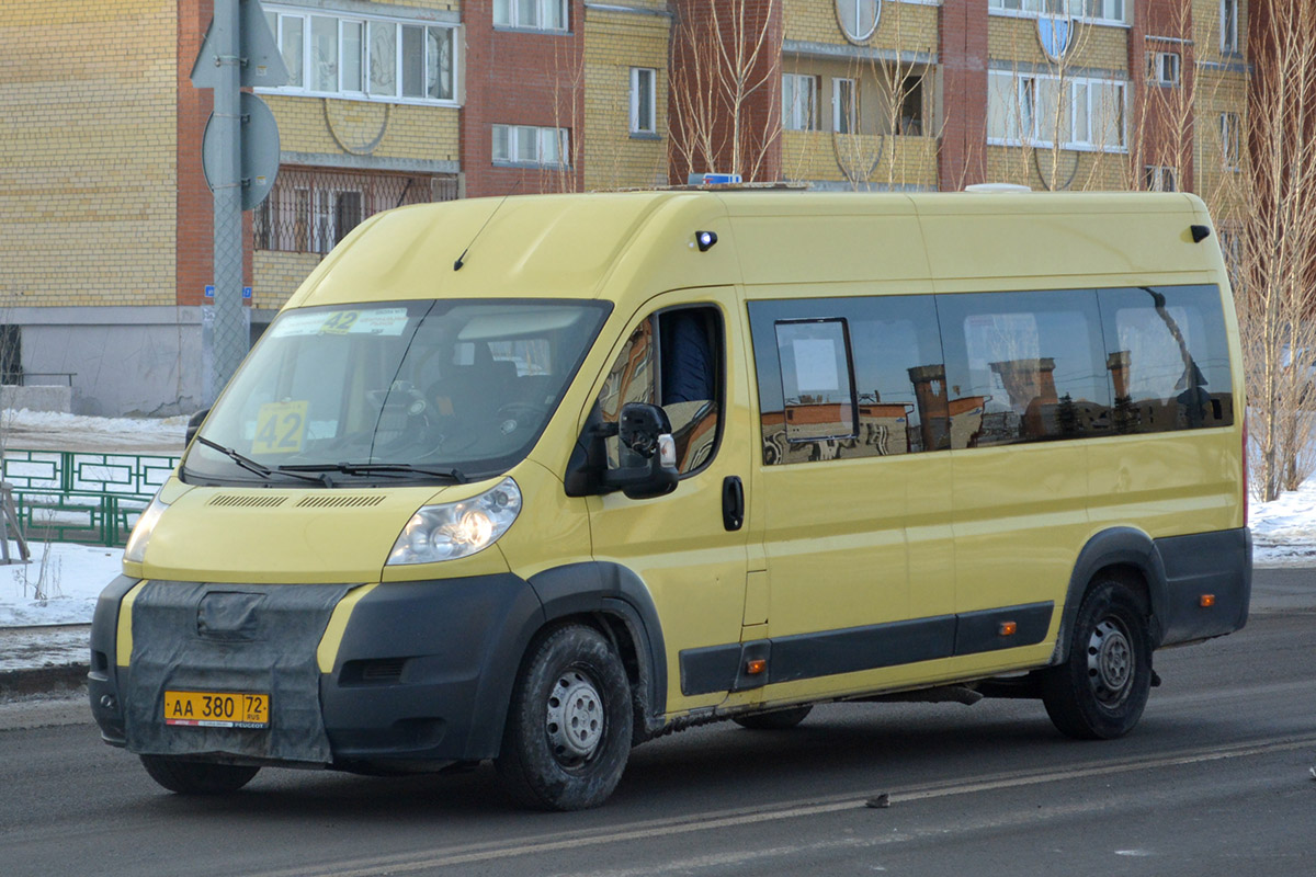 Тюменская область, Нижегородец-2227SK (Peugeot Boxer) № АА 380 72