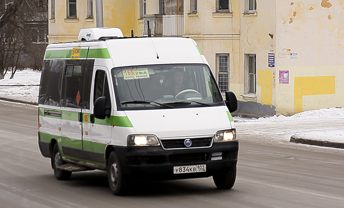 Башкортостан, FIAT Ducato 244 CSMMC-RLL, -RTL № У 834 КВ 102