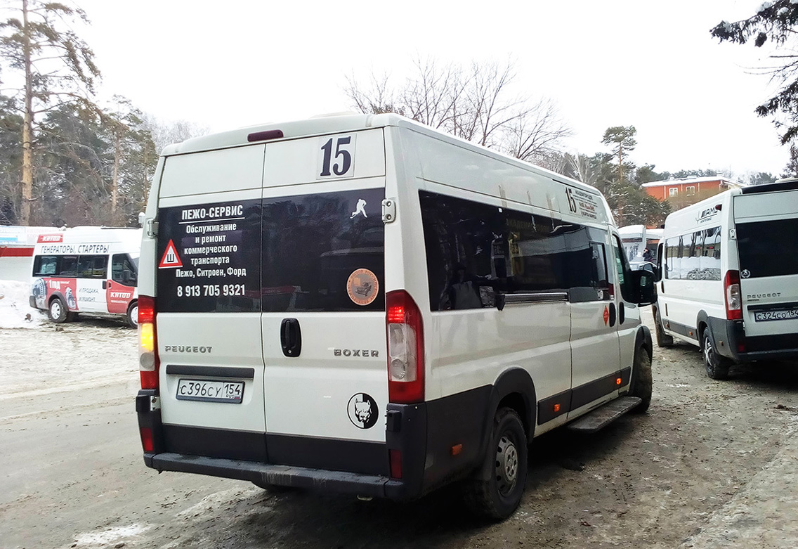 Новосибирская область, Промтех-22437* (Peugeot Boxer) № С 396 СУ 154