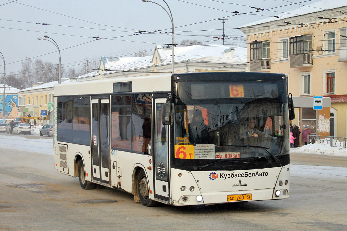 Кемеровская область - Кузбасс, МАЗ-206.068 № 141