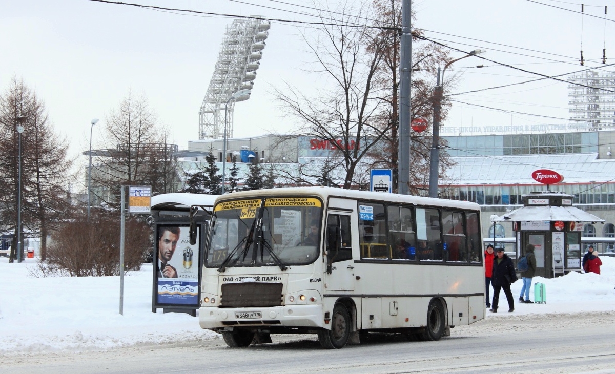 Санкт-Петербург, ПАЗ-320402-05 № В 348 НУ 178