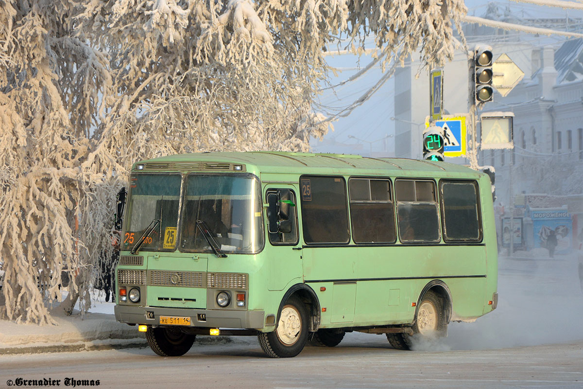 Саха (Якутия), ПАЗ-32054 № КЕ 511 14