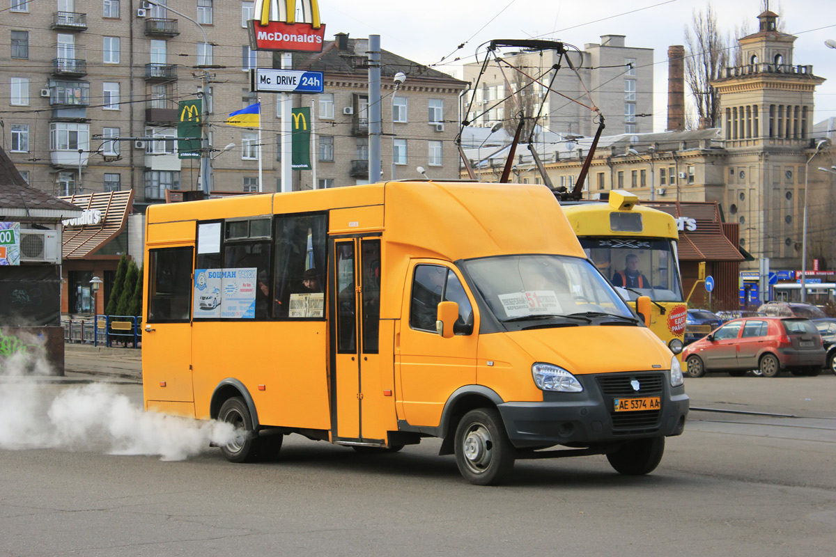 Днепропетровская область, Рута 22 Инва № AE 5374 AA