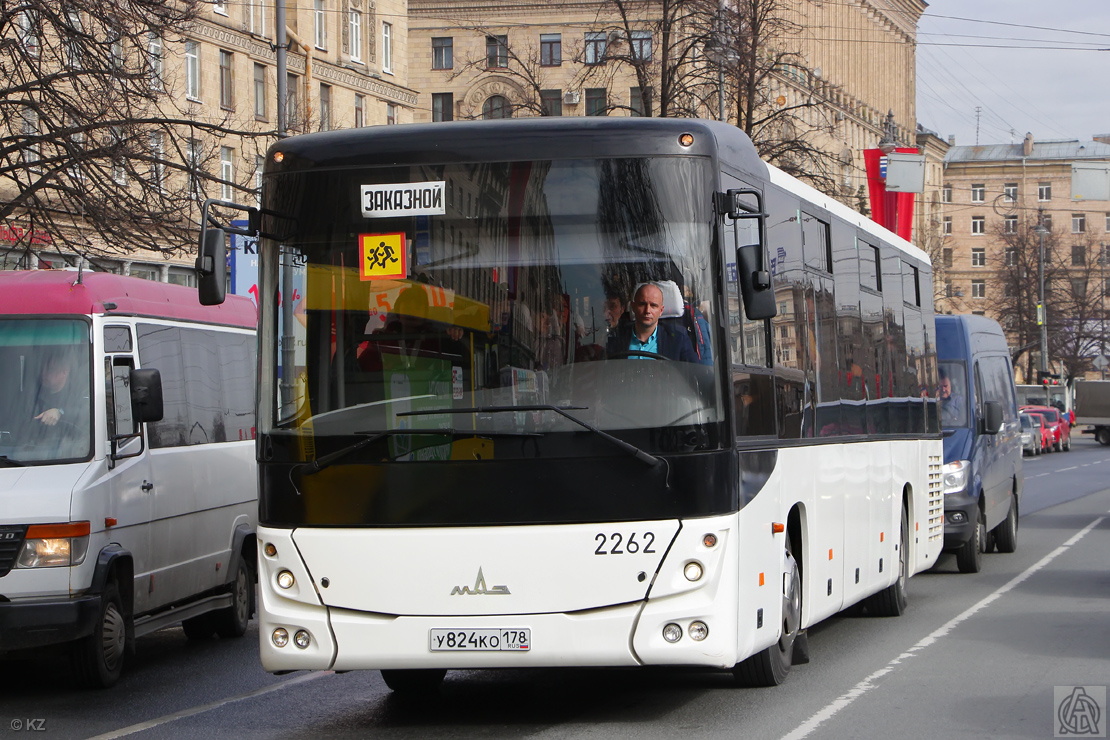 Санкт-Петербург, МАЗ-231.062 № 2262