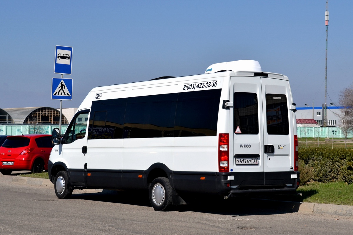 Краснодарский край, Нижегородец-2227UT (IVECO Daily) № У 417 АУ 123