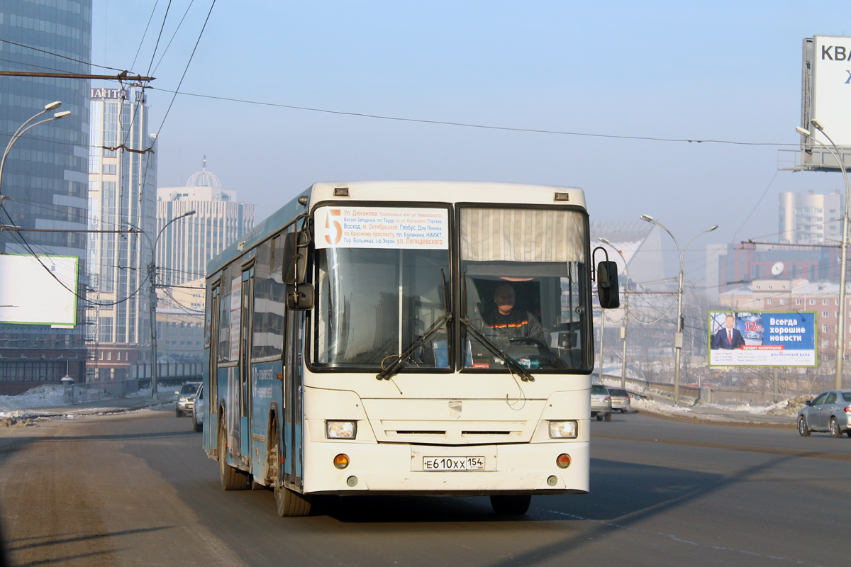 Novosibirsk region, NefAZ-5299-10-15 Nr. Е 610 ХХ 154