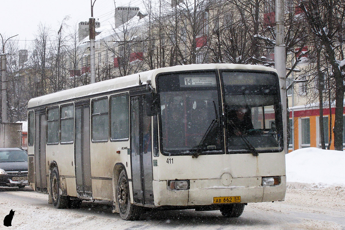 Новгородская область, Mercedes-Benz O345 № 411