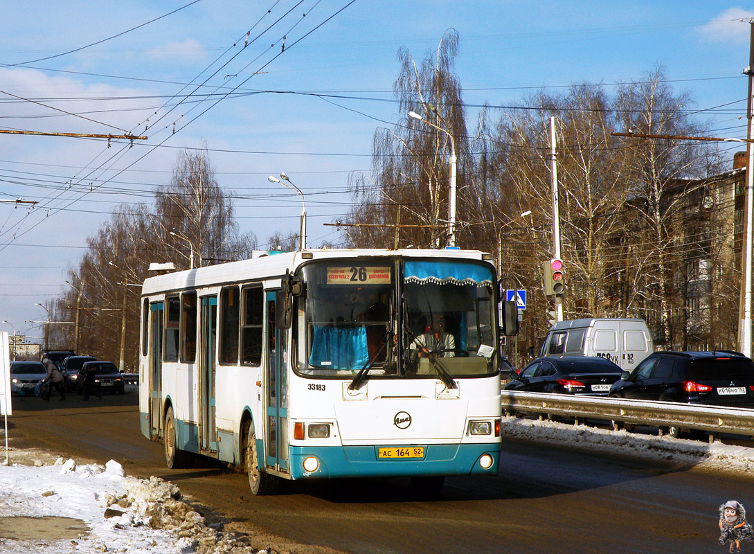 Nizhegorodskaya region, LiAZ-5256.26 # 33183