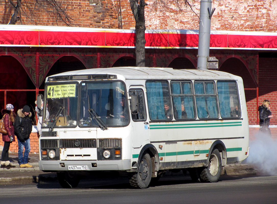 Нижегородская область, ПАЗ-32053 № К 437 НН 152