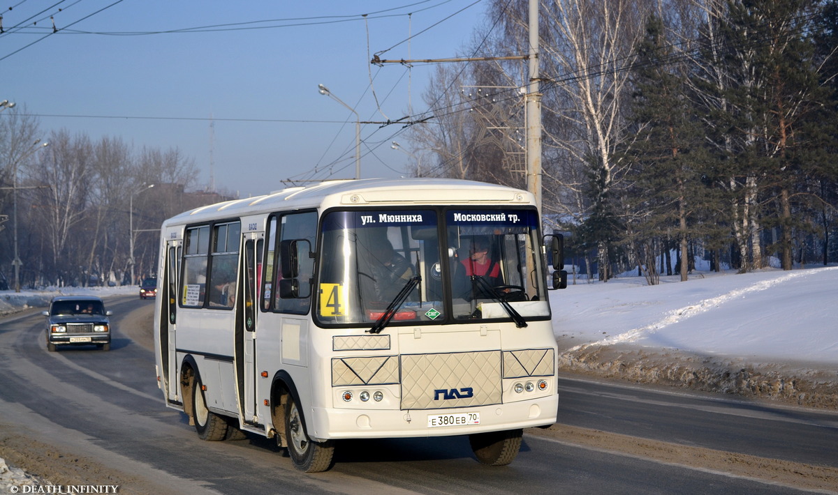 Томская область, ПАЗ-32054 № Е 380 ЕВ 70