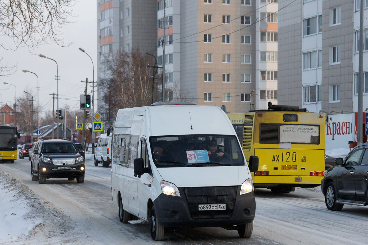 Ханты-Мансийский АО, ГАЗ-A65R33 Next № О 893 ОС 152