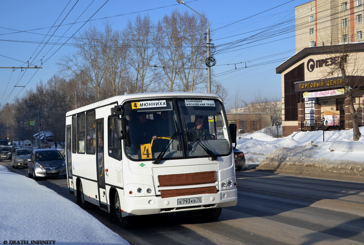 Томская область, ПАЗ-320302-12 № Е 793 КВ 70