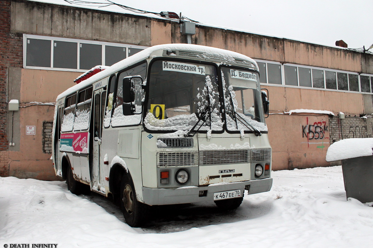 Томская область, ПАЗ-32054 № К 467 ЕЕ 70