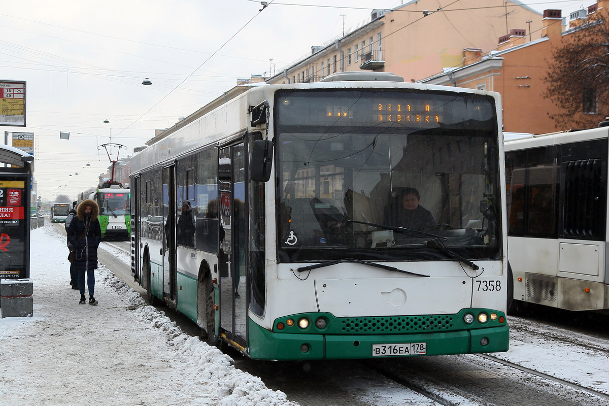 Санкт-Петербург, Волжанин-5270-20-06 "СитиРитм-12" № 7358