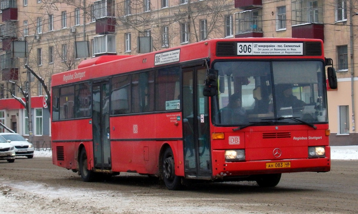 Липецкая область, Mercedes-Benz O405 № АН 083 48