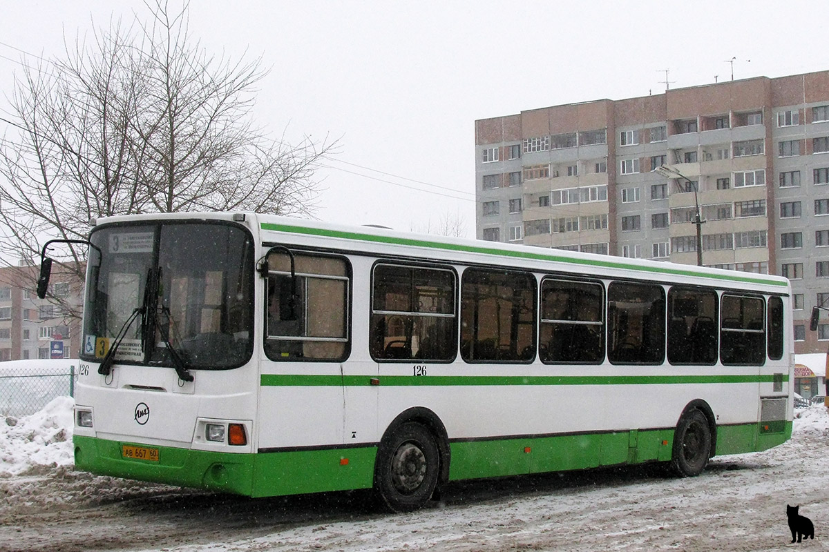 Псковская область, ЛиАЗ-5293.00 № 126