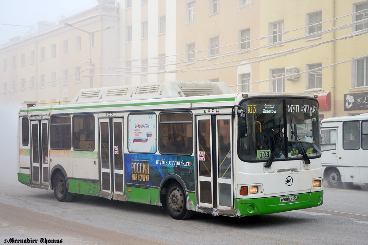 Саха (Якутия), ЛиАЗ-5256.57 № В 988 ЕС 14