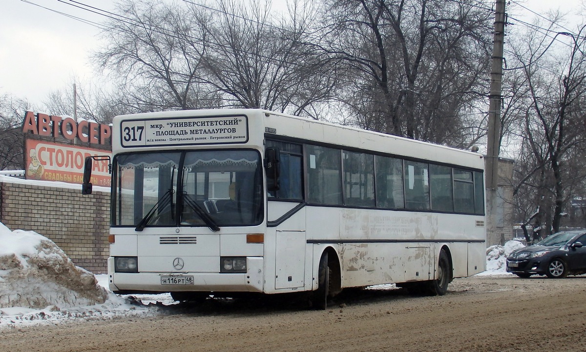 Липецкая область, Mercedes-Benz O405 № Н 116 РТ 48