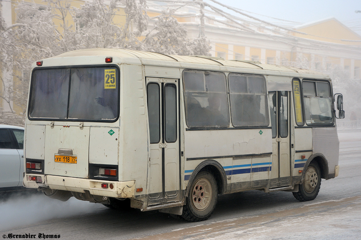 Sakha (Yakutia), PAZ-32054 # УХ 118 77