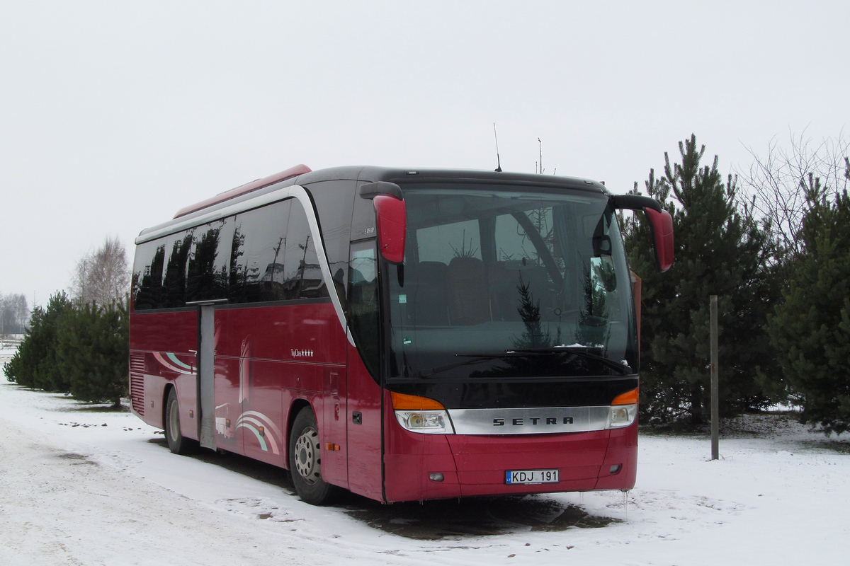 Литва, Setra S415HD № KDJ 191