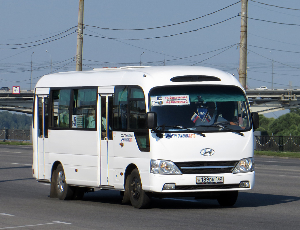 Нижегородская область, Hyundai County Kuzbass № Н 189 ВК 152