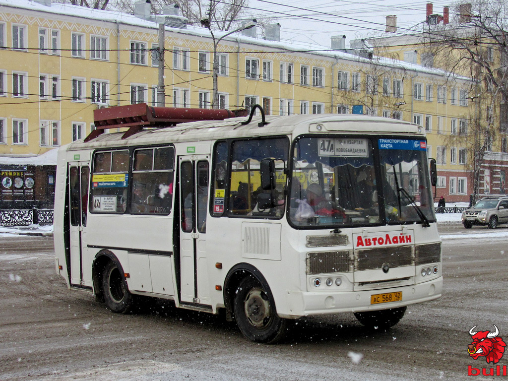 Кемеровская область - Кузбасс, ПАЗ-32054 № АС 568 42