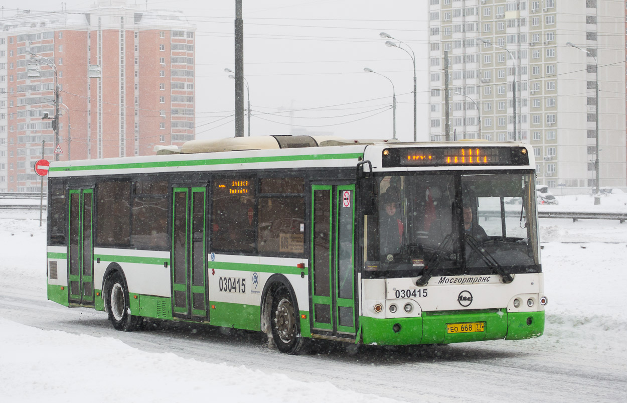 Москва, ЛиАЗ-5292.21 № 030415