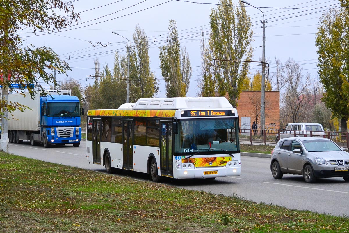 Волгоградская область, ЛиАЗ-5292.67 (CNG) № 4178