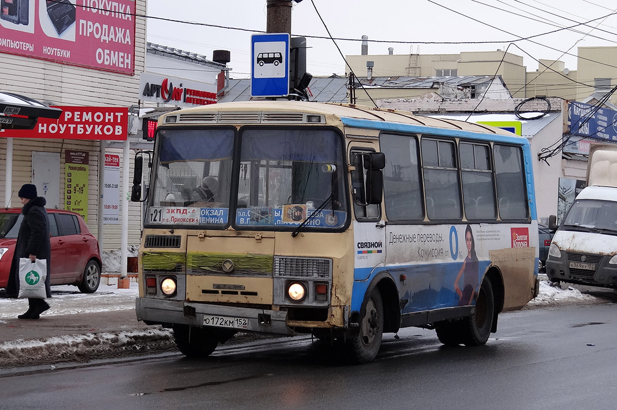 Nizhegorodskaya region, PAZ-32054 № О 172 КМ 152