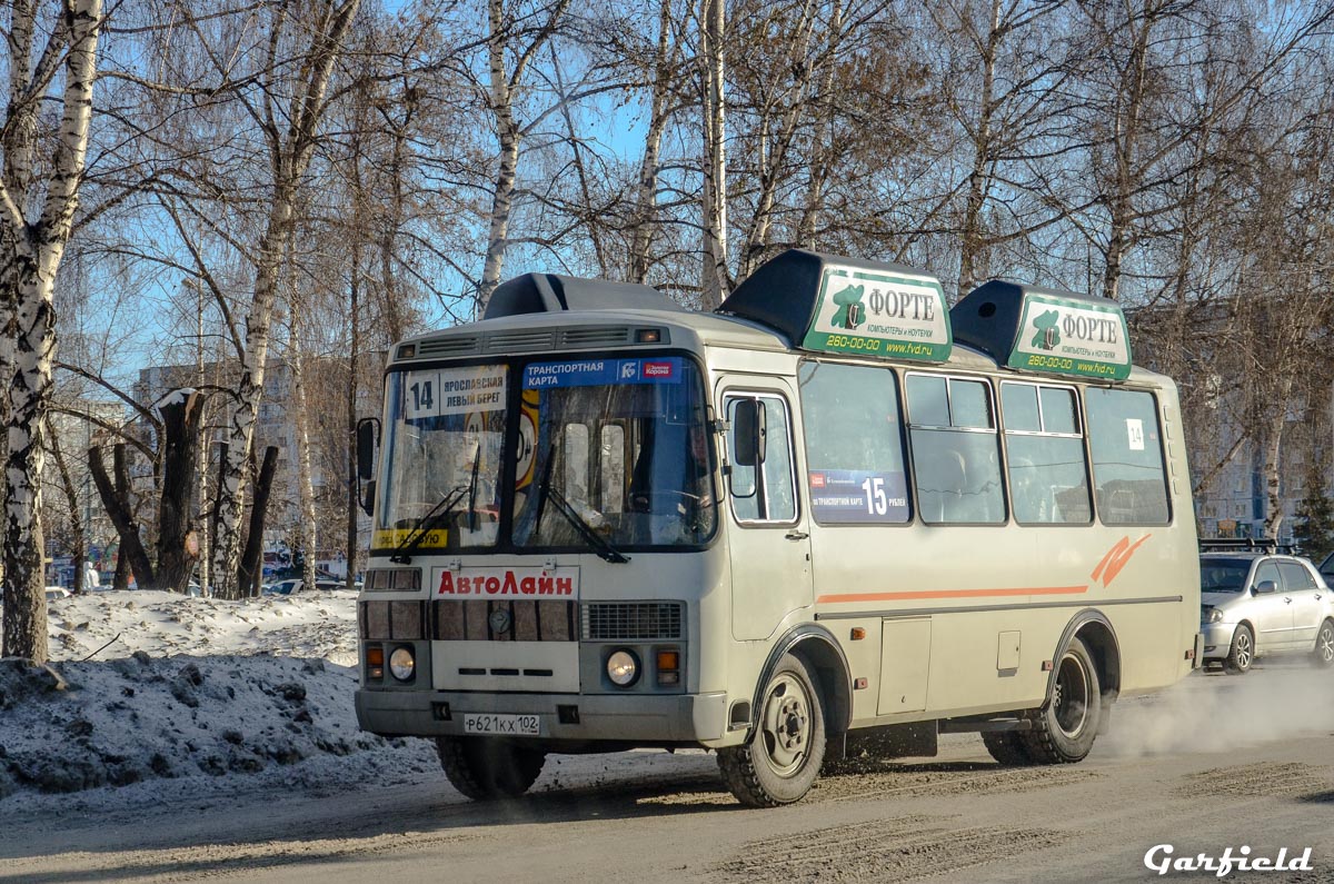 Кемеровская область - Кузбасс, ПАЗ-32054 № Р 621 КХ 102