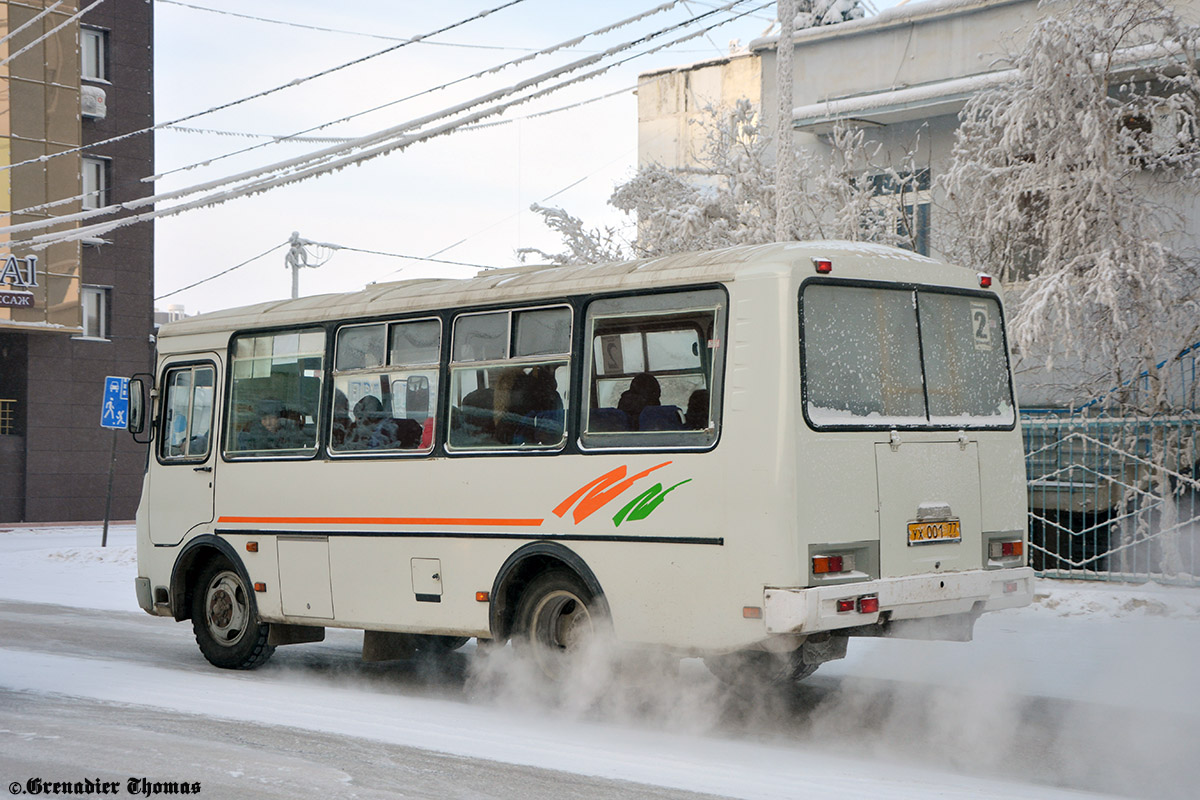 Саха (Якутия), ПАЗ-32054 № УХ 001 77