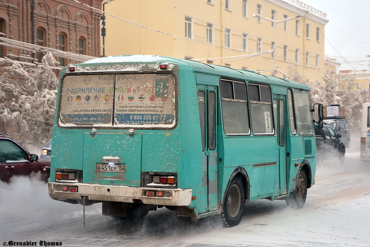 Саха (Якутия), ПАЗ-32054 № Е 451 ЕР 152