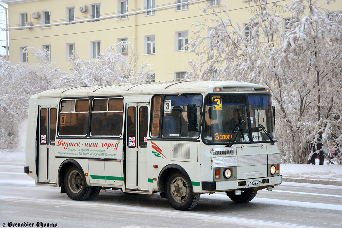 Саха (Якутия), ПАЗ-32054 № Е 113 КУ 14