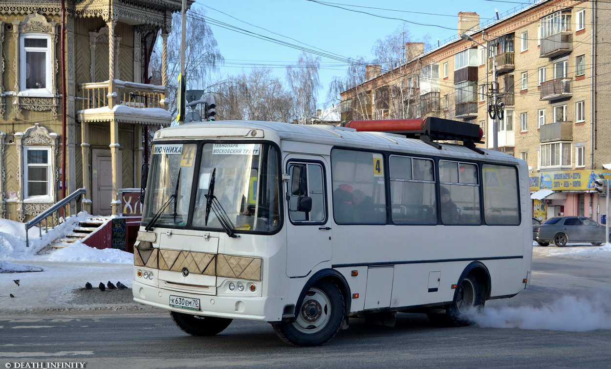 Томская область, ПАЗ-32054 № К 630 ЕМ 70