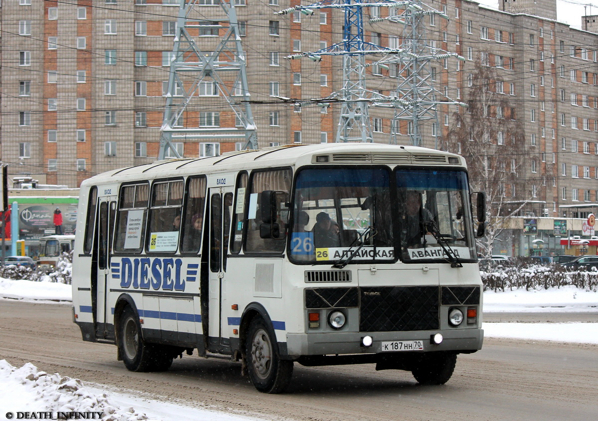 Томская область, ПАЗ-4234 № К 187 НН 70