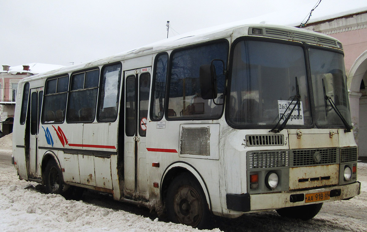 Тверская область, ПАЗ-4234 № АА 918 69