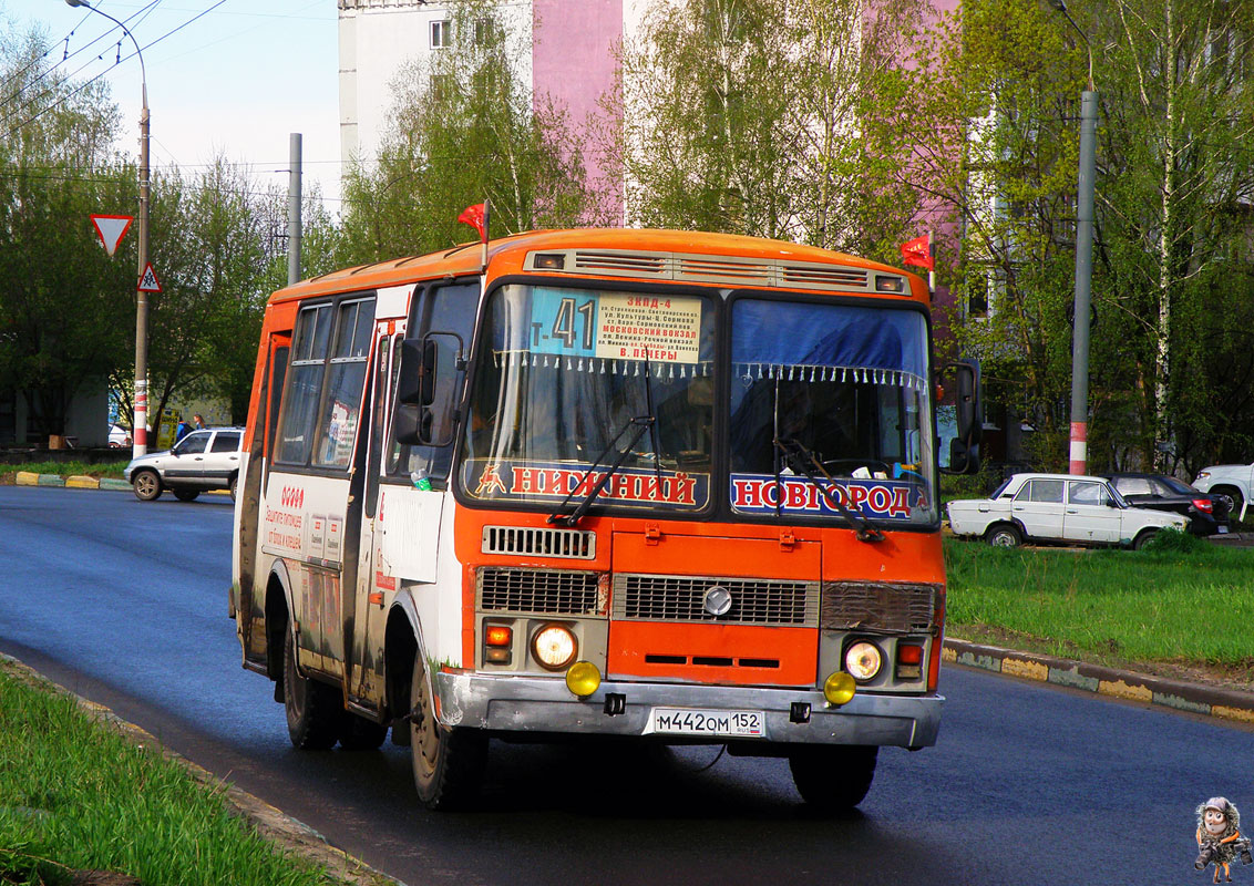 Нижегородская область, ПАЗ-32054 № М 442 ОМ 152